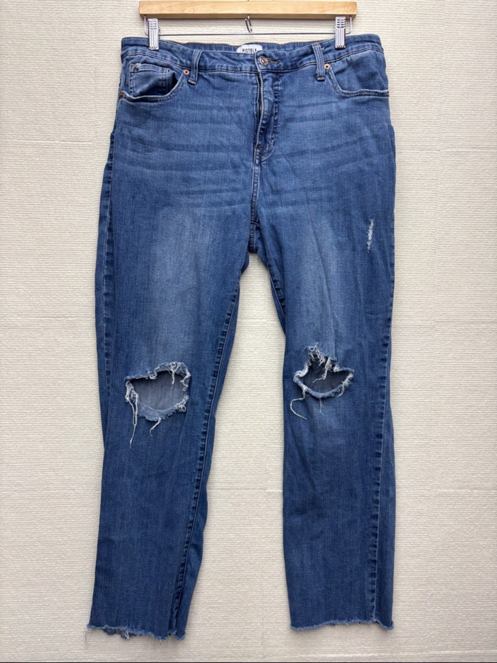 Pistols 16W Women’s Distressed Blue Jeans